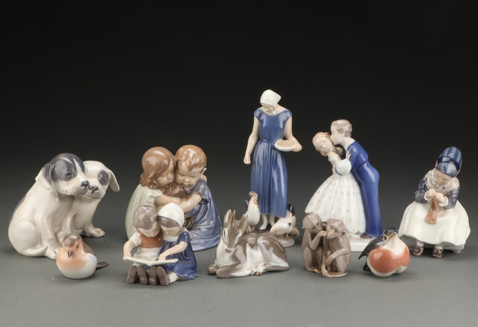 Royal Copenhagen Bing Grøndhal Samling figurer af porcelæn 10