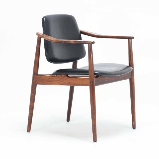 Arne Vodder (1926-2009) for Bo-Ex: Armstol af palisander, 1960'erne