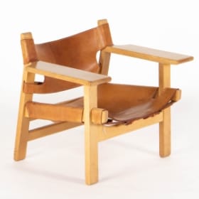 Børge Mogensen. 'The Spanish Chair', armchair, model 2226 Børge Mogensen. 'The Spanish Chair', armchair, model 2226