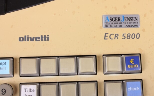 Kasseapparat. Olivetti ECR 5800