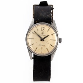 Tissot. 'Seastar' men's watch with steel case, year 1961