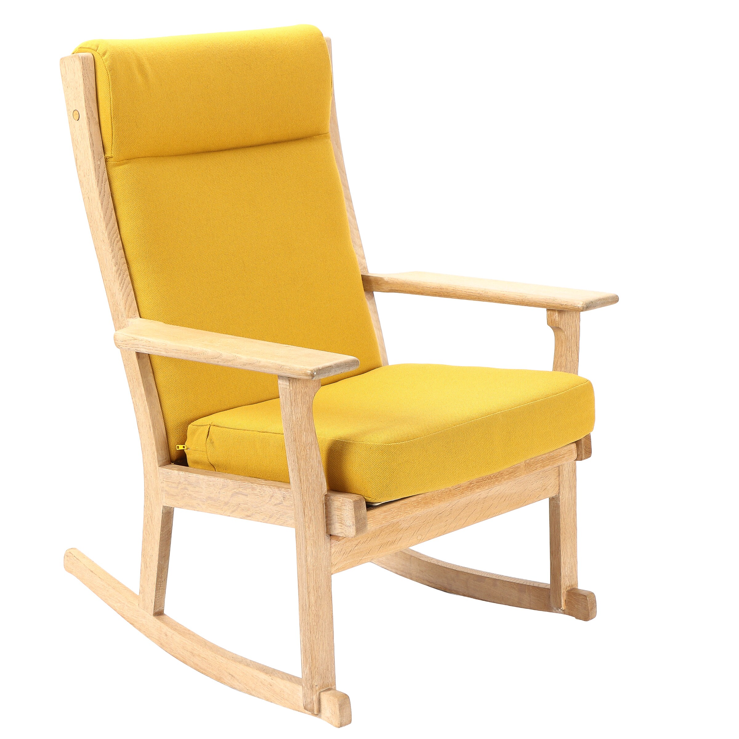 Hans J. Wegner. Rocking chair in oak in the GE 181 model series. Rarely ...