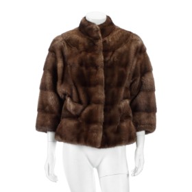 7158 - Day Birger Et Mikkelsen for Kopenhagen Fur. Short mink jacket. size 36/42