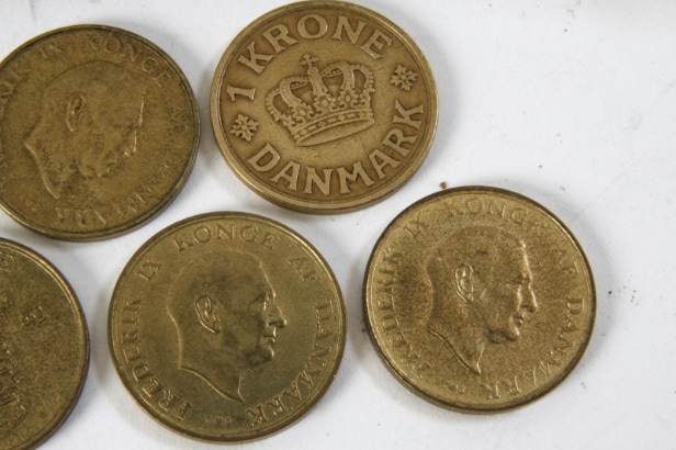 Denmark. Collection better 1 kroner 1929-1959 (56)