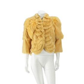 6804 - Vinicio Pajaro for Kopenhagen Fur. Short jacket of colored mink. str. 42