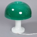 Bordlampe, Kastrup Holmegaard Glasværk, Parasol af Michael Bang 