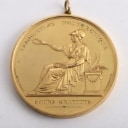 Ovide Yencesse m.fl. Fire medaljer / plaketter i bronze og metal (4)