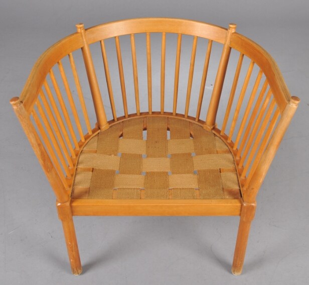 Børge Mogensen. Par tremmestole, model 4389 (2)