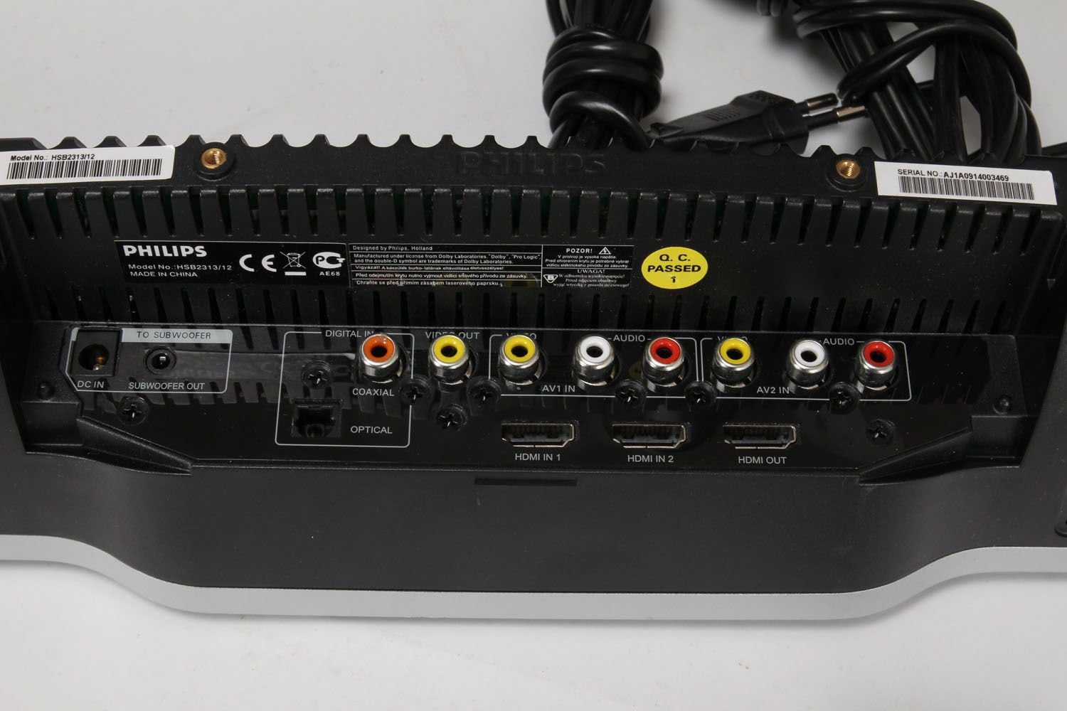 philips soundbar hsb2313