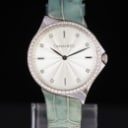 Tiffany & Co. 'Metro'. Ladies' steel wristwatch with diamonds