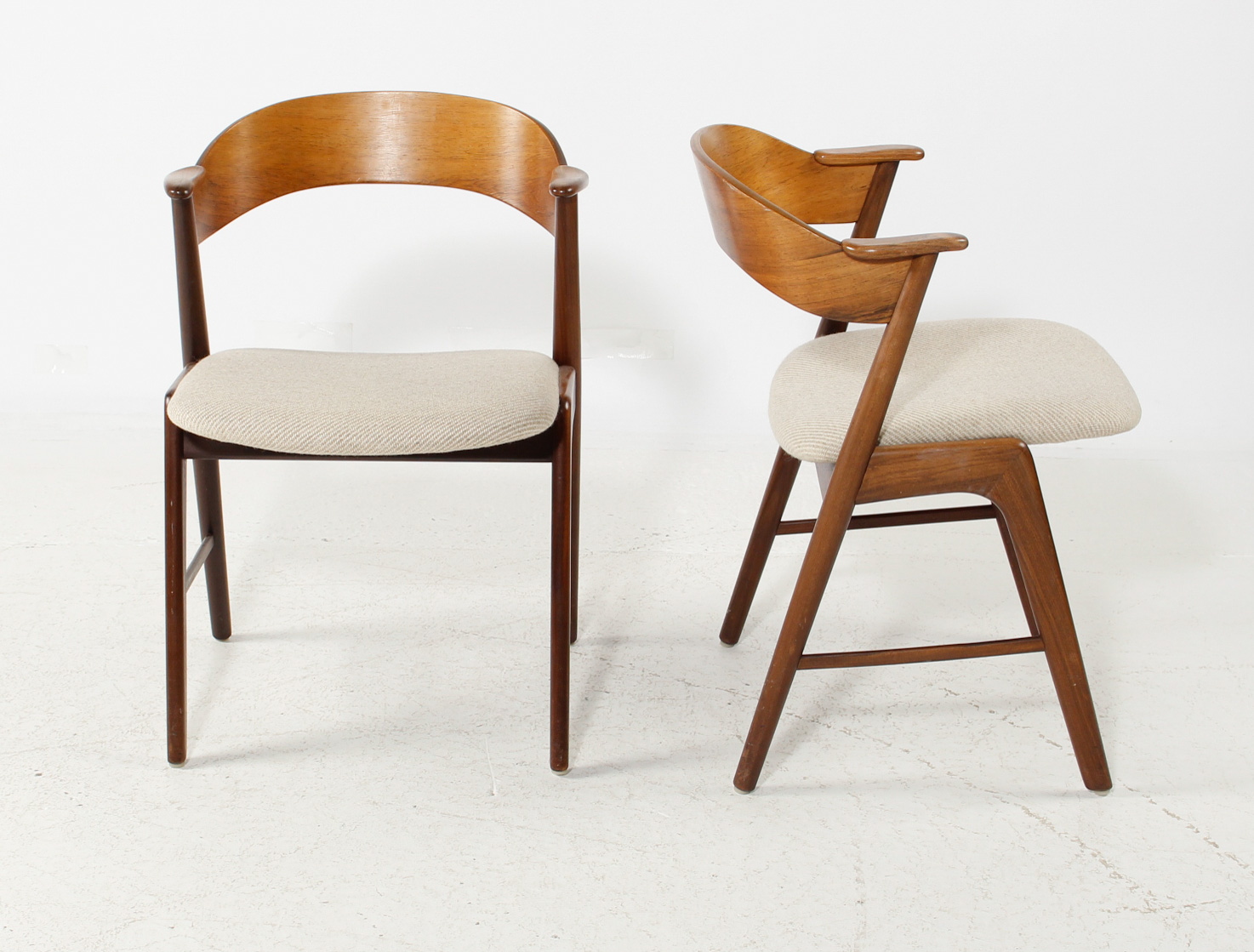 Kai Kristiansen. A set of six chairs in rosewood/mahogany (6) This lot has been put up for resale under lot no. | Lauritz.com