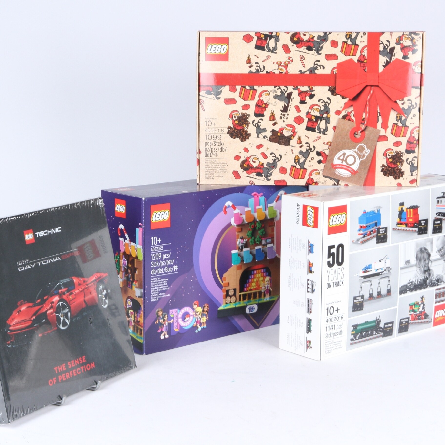 Lego Building Toy 4002018 og 4002022, Lego 50 Years on Track, 4002016 ...