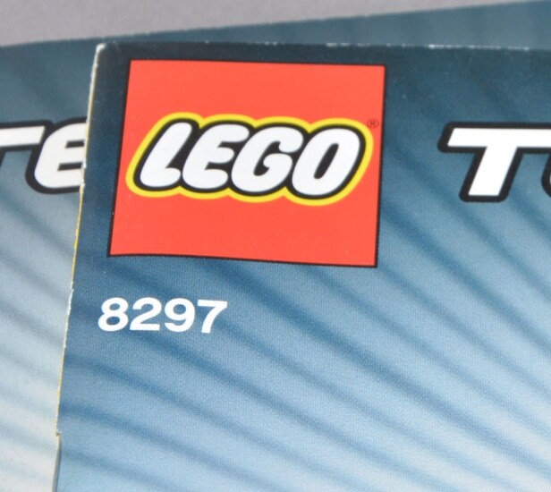 Lego Technic. Lastbil m/ anhænger samt bil, 8285 & 8297, m/ manualer (2)