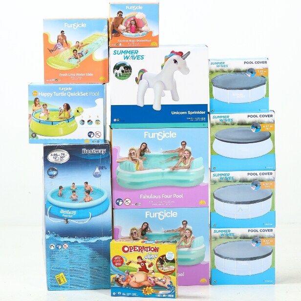 Bestway etc. collection pools etc. (13)