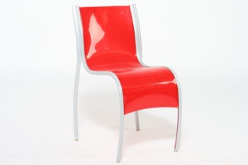 Ron Arad. Spisebordsstol af plast/metal