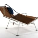 Hans J. Wegner. Flagline chair / Flag Halyard chair, Getama GE-225, 1960s