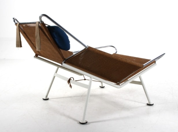 Hans J. Wegner. Flagline chair / Flag Halyard chair, Getama GE-225, 1960s