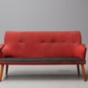 Dansk møbelproducent; sofa med negle i teak Denne vare er sat til omsalg under nyt varenummer 3965872