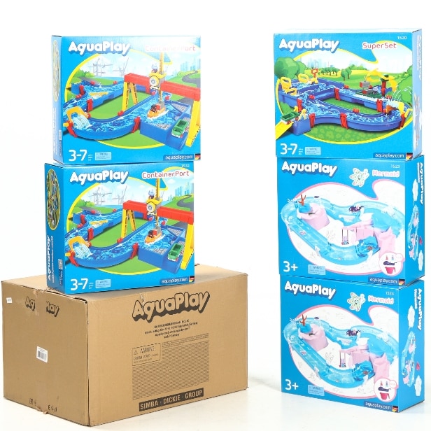 Collection AquaPlay water courses (7)