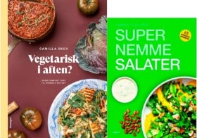 Vegetarisk i aften?' af Camilla Skov og 'Supernemme salater' af Sabrina Fauda-Role (2)