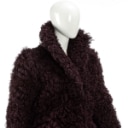 Jacket made of colored lambskin, size 36