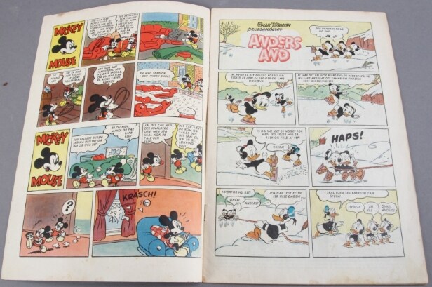 Walt Disney's Anders And & Co. Nr. 2, 3, 4 fra årgang 2 1950 samt Nr. 8, 9, 10, 11, 11B og 12. 2. årgang, 1950 (9)