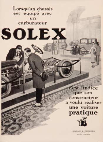 Fransk plakat, Solex, ca. 1920erne