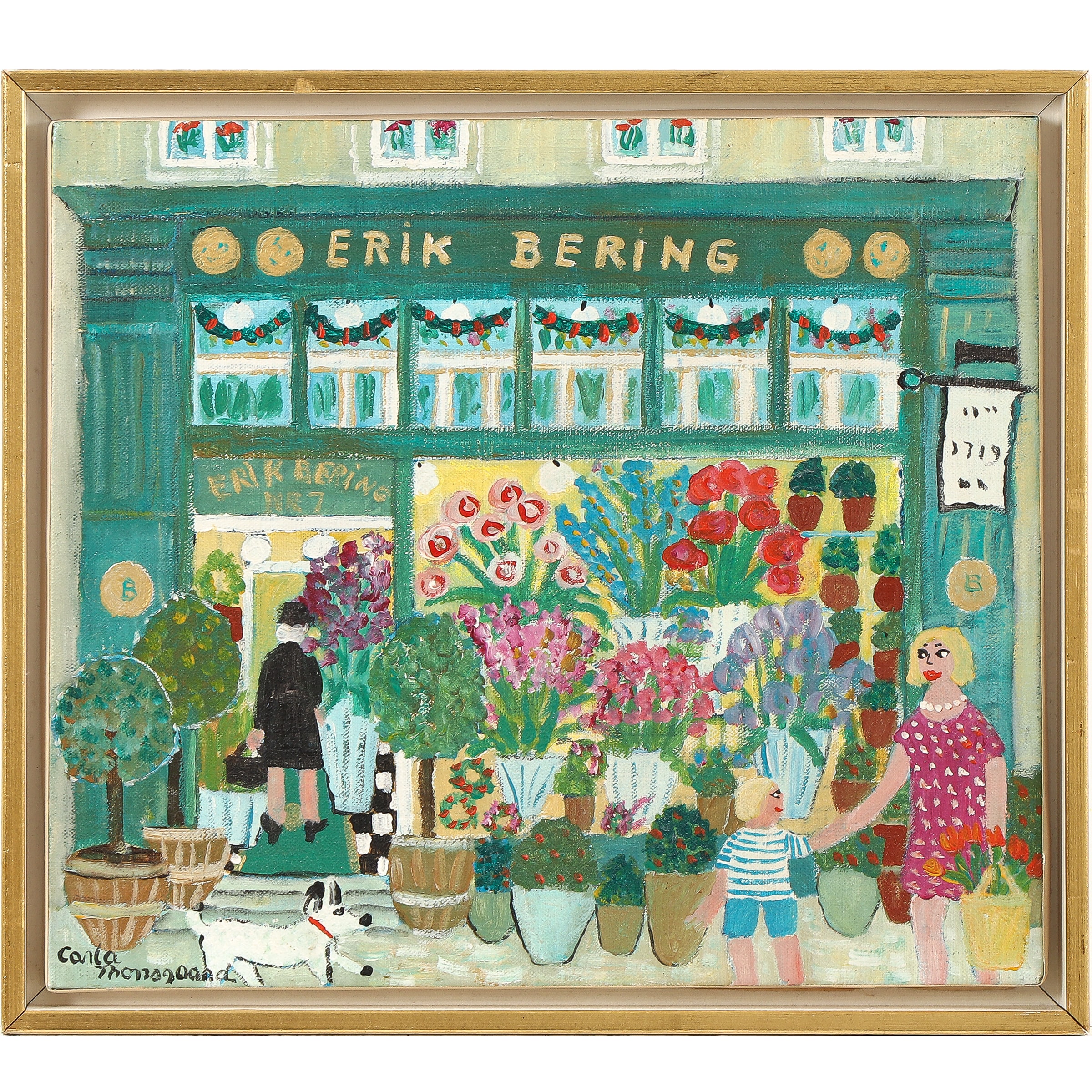 Carla Thonsgaard. 'Flower Shop No. 1' - Erik Bering.