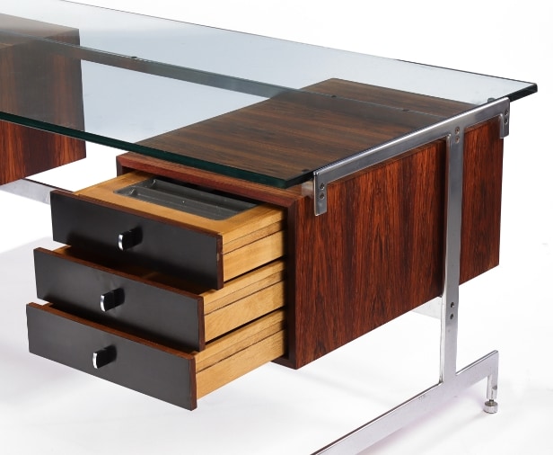 Jørgen Kastholm freestanding desk model JK 702 for Kill International