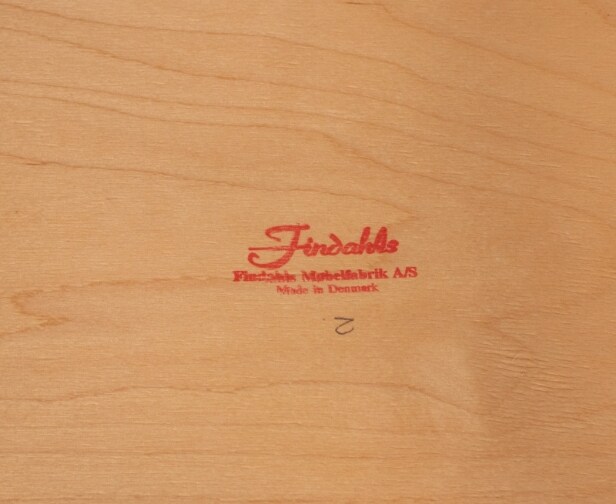 Findahls møbelfabrik. Sæt på seks stole model Freja (6)