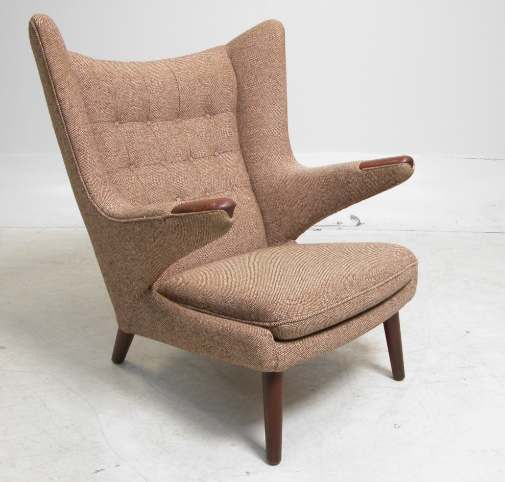 hans j wegner papa bear chair  lauritz