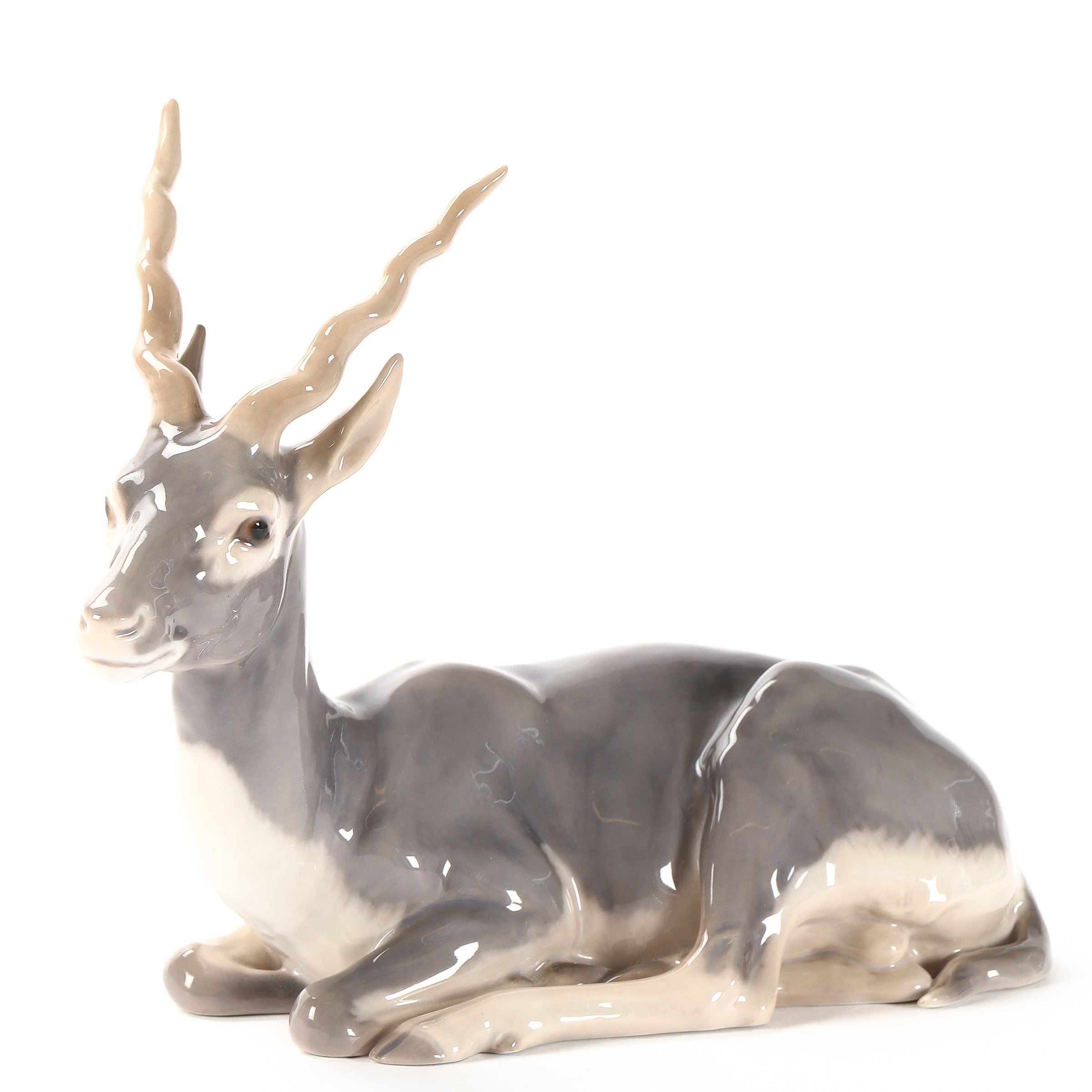 Bing and Grondahl. Lauritz Jensen. Antelope, figurine, no. 1693 2nd ...
