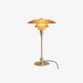 Poul Henningsen. PH 3/2 bordlampe, rav, Limited Edition