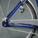 Kildemoes Colibri dame cykel med barnesæde (2)