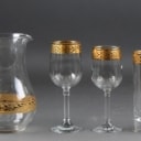 Italienske glas med guldkant (51)