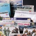 Tamiya, Heller, Revell m.fl. Samling samlesæt, skibe og militærkøretøjer (29)