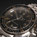 Omega 'Seamaster 300'. Vintage herreur i stål med sort skive, ca. 1961 Denne vare er sat til omsalg under nyt varenummer 3625835