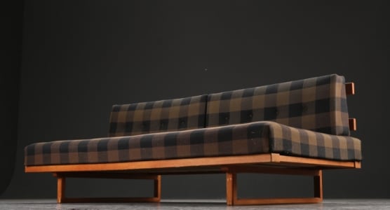 Børge Mogensen, Daybed / briks af egetræ, model 4312 | Lauritz.com