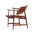 Børge Mogensen. 'Hunter's chair' of oiled walnut, model BM1106