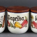 Samling Knabstrup krydderikrukker, vaser mm. (25)