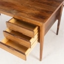 Erik Severin Risager-Hansen. Freestanding rosewood desk, model '66'