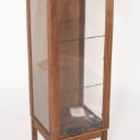 436. Klim Furniture. Display cabinet made of oiled walnut, model V301