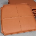 Cushion set for the 'Folkestolen', Børge Mogensen model J39. Cognac leather. (6)