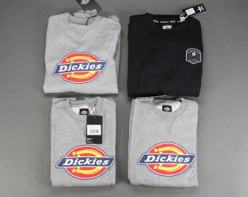 Dickies og Adidas. Fire sweatshirts str. M (4)