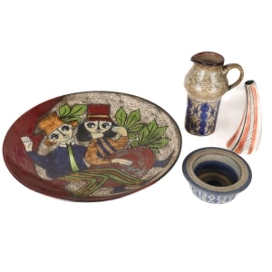 Marianne Starck for Michael Andersen: 8 pieces of ceramics (8