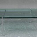Poul Kjærholm. Sofabord med glasplade, model PK-61 
