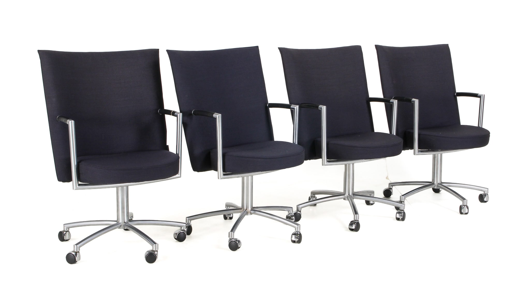 Johannes Foersom & Peter Hjort-Lorentzen. Four 'Partner' lounge office chairs, model EJ-70 (4)