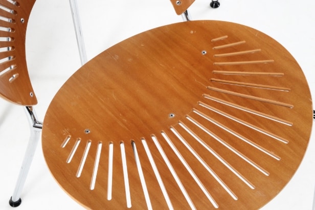 Nanna Ditzel for Fredericia Furniture. Sæt på seks 'Trinidad' stole, model 3298 (6)