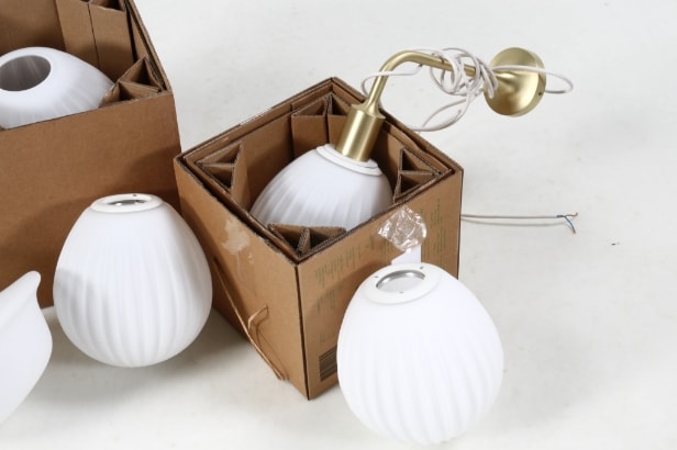 Luigi Vittorio Cittadini for Umage. Four shades and two wall lamps, model Around the world, large (6)