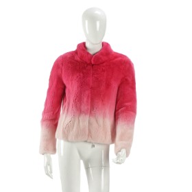 6795 - Copenhagen Fur. Jacket made of colored mink. str. 38 / M